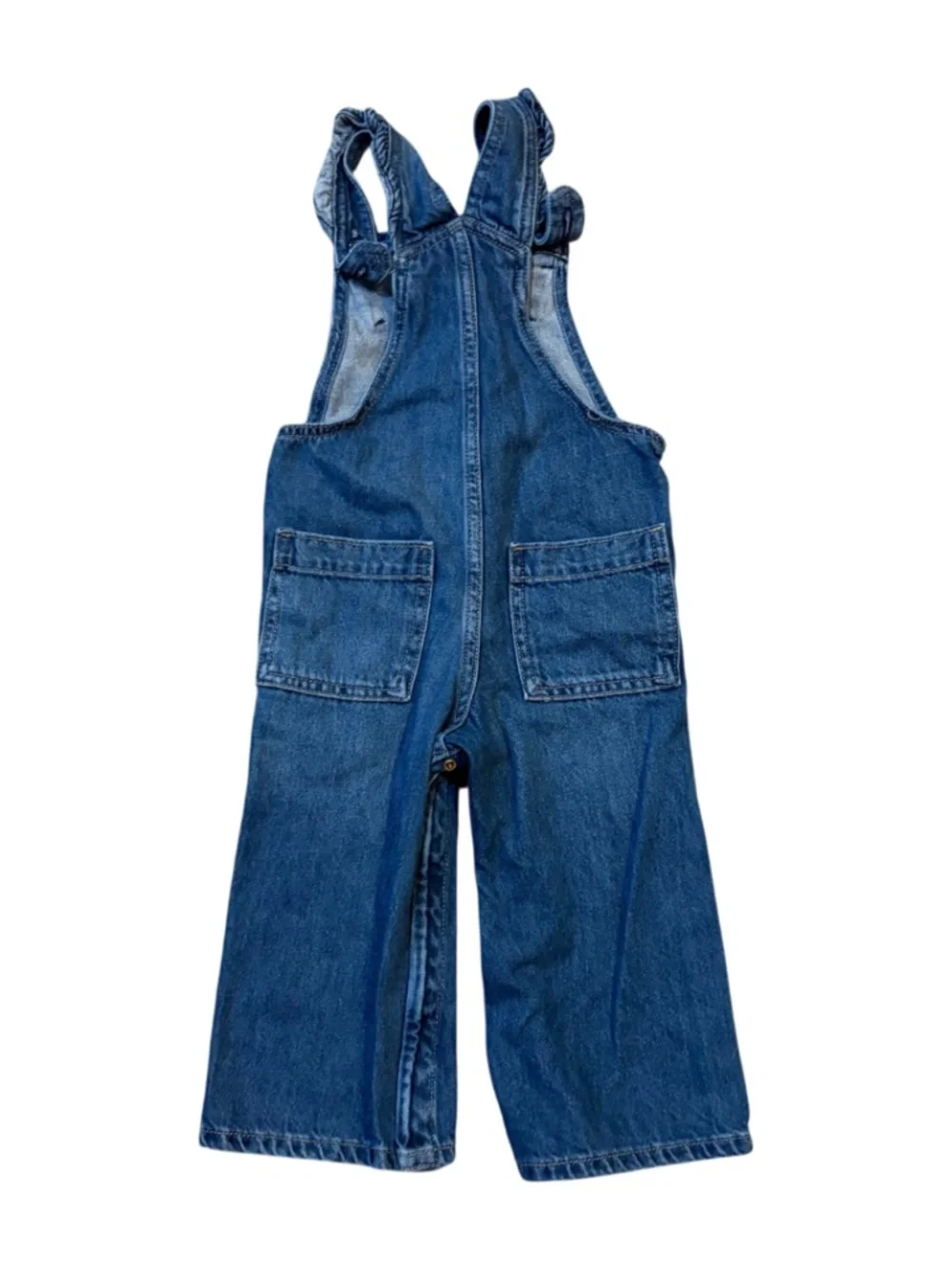 GAP Denim Girls' Overalls with Bow Accent
